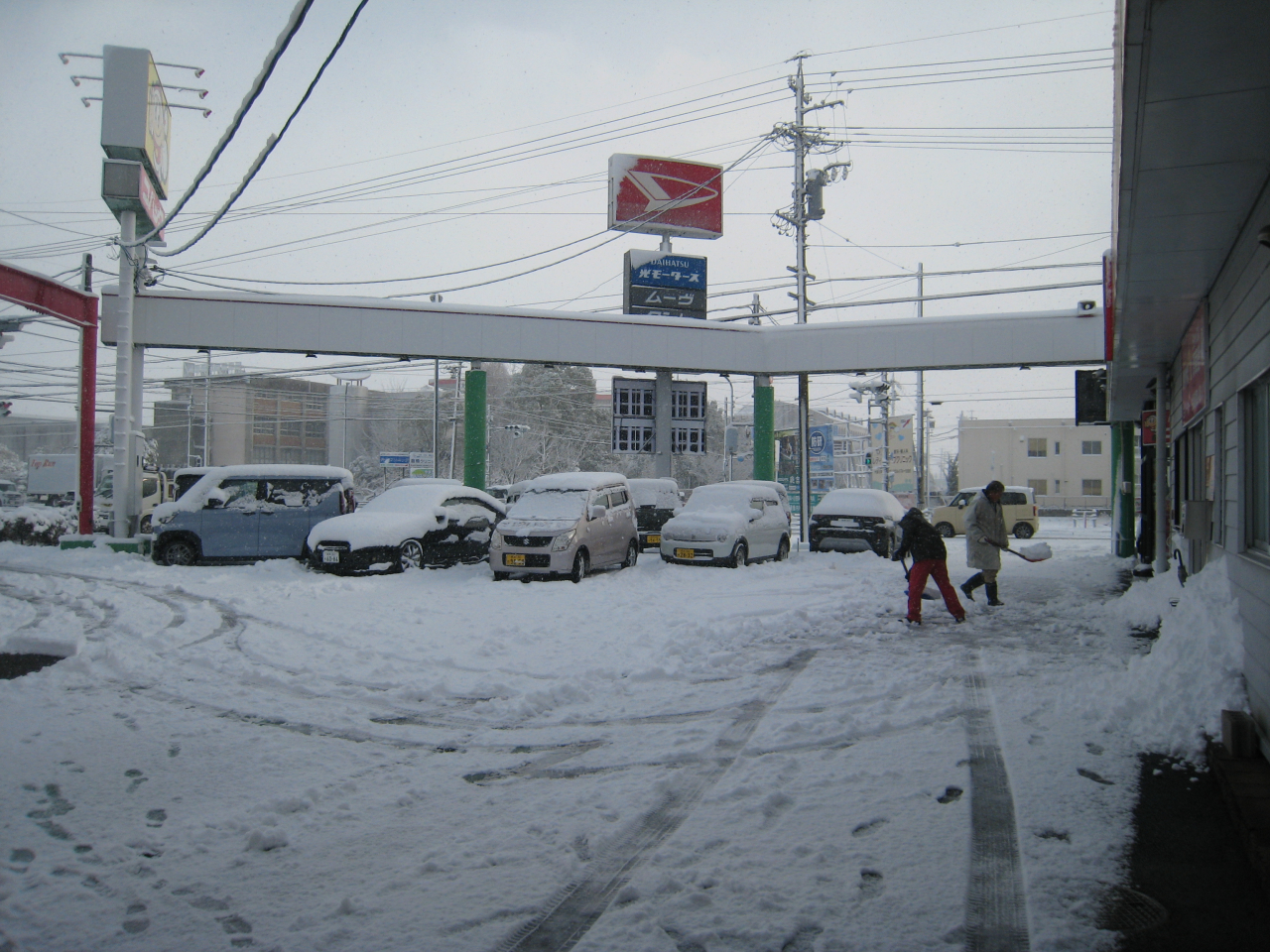 2025年　降雪　積雪　警報中⚠